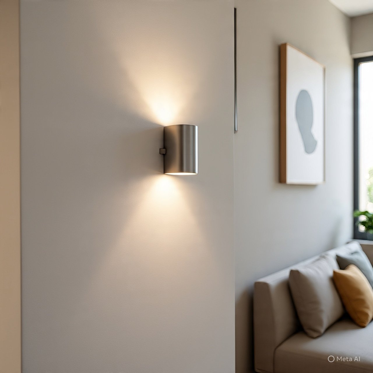 23.6 Inch Battery Operated Wall Sconce