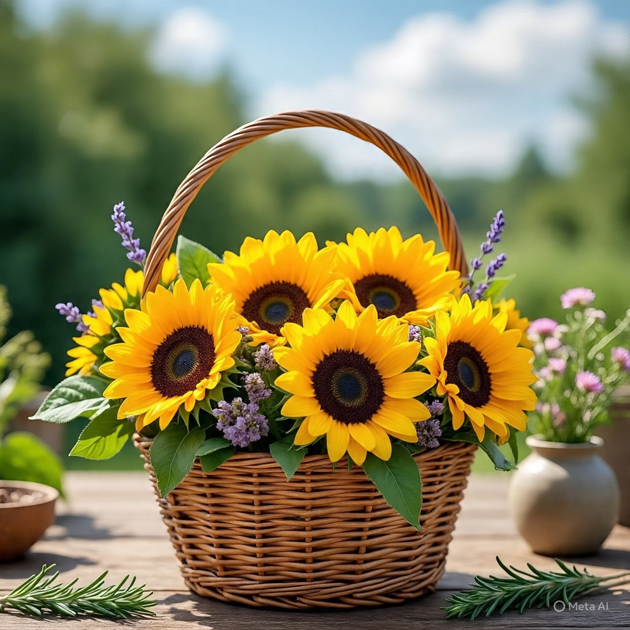 Sunflower Gift Baskets