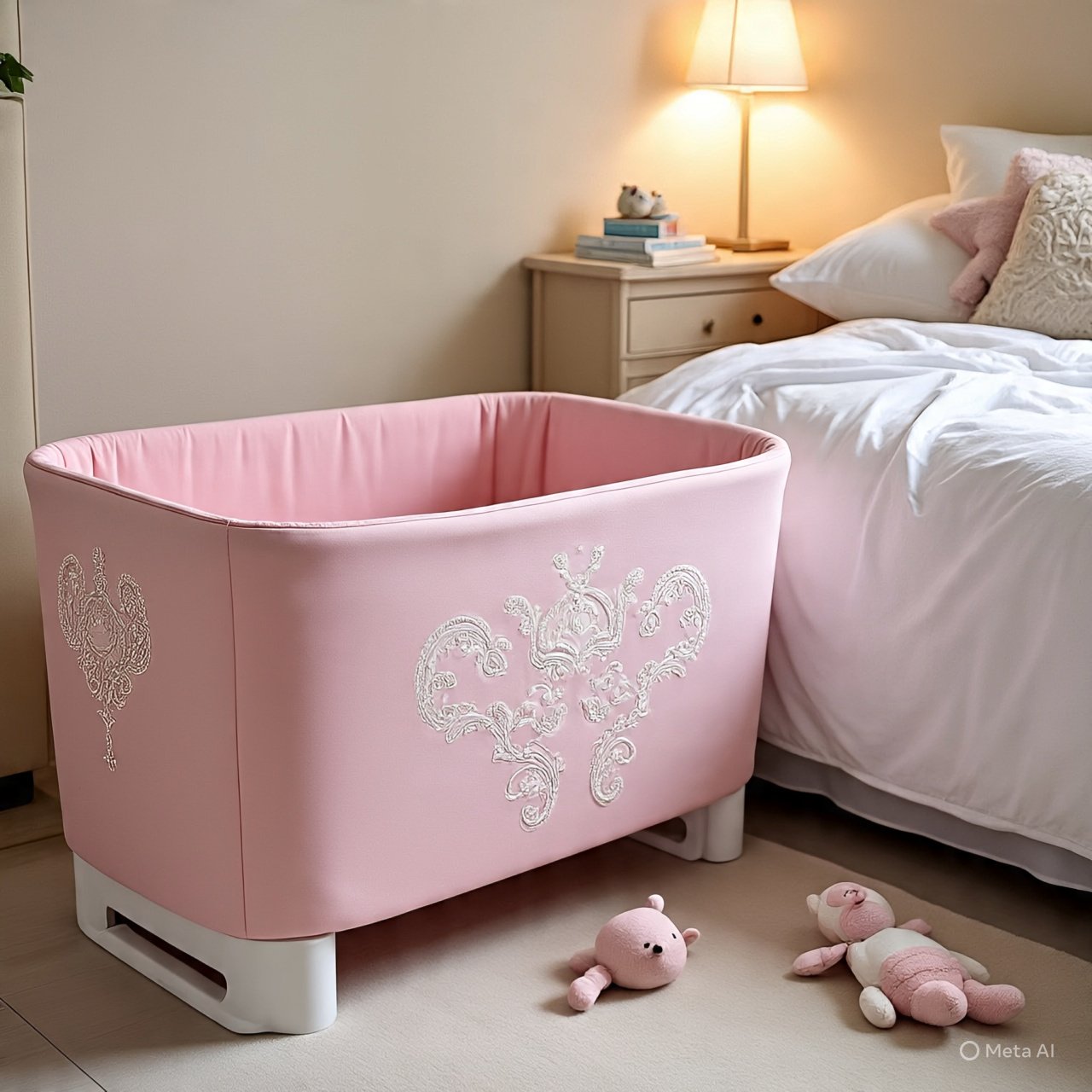 Baby Bassinet, Bedside Sleeper for Baby