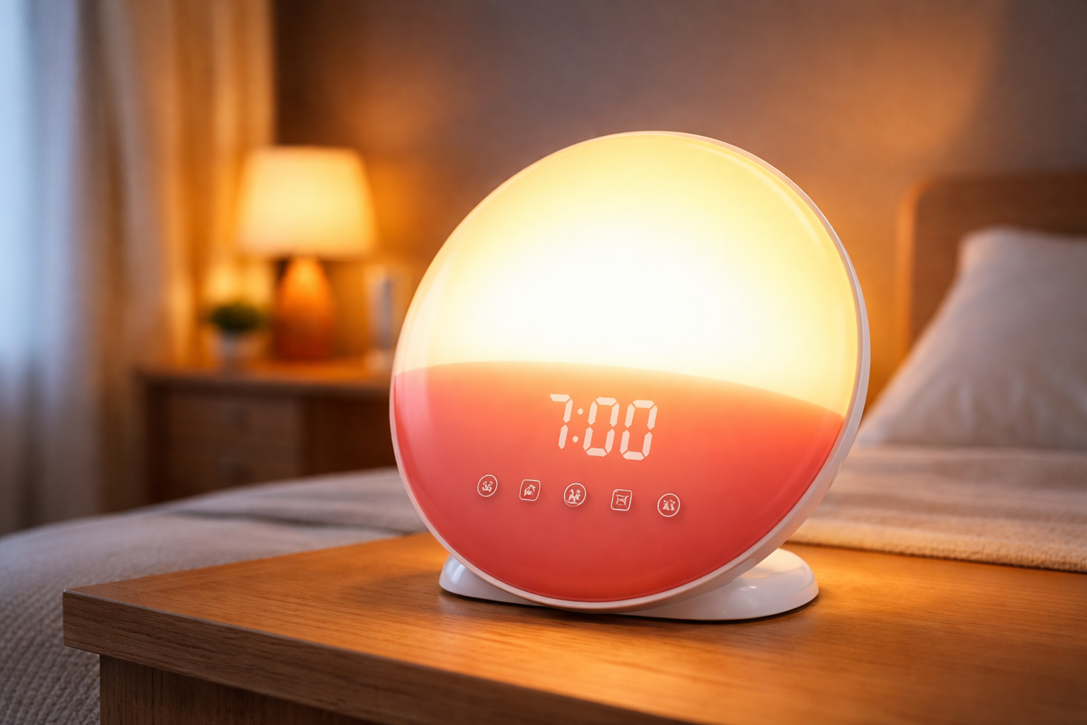Sunrise Alarm Clock for Heavy Sleepers Adults