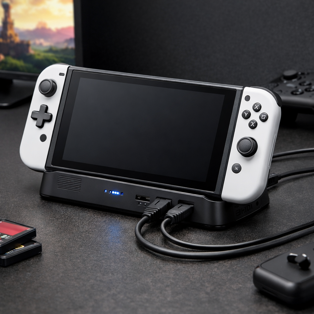 Portable Switch 2 Dock Station for Nintendo Switch 2