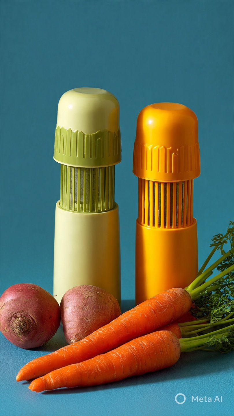 2PCS Kitchen Vegetable Peelers with Container