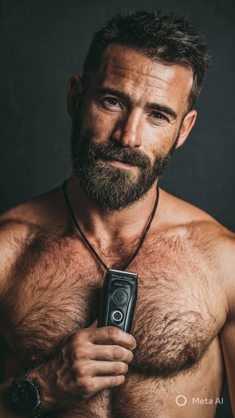 Manscape Body Hair Trimmer for Men-3 in 1 Electric Razor Groin Groomer