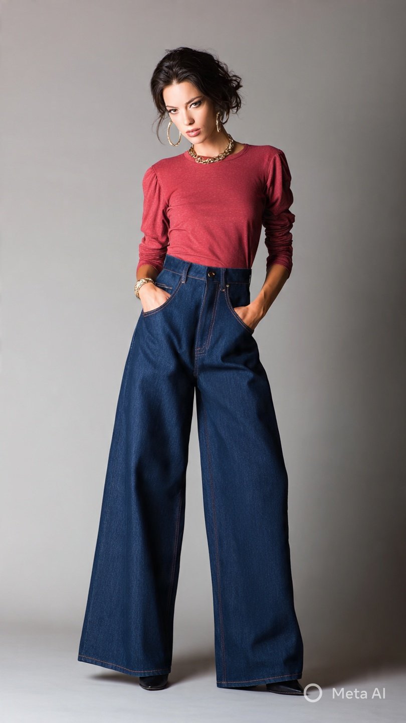 Women's Wide Leg Jeans