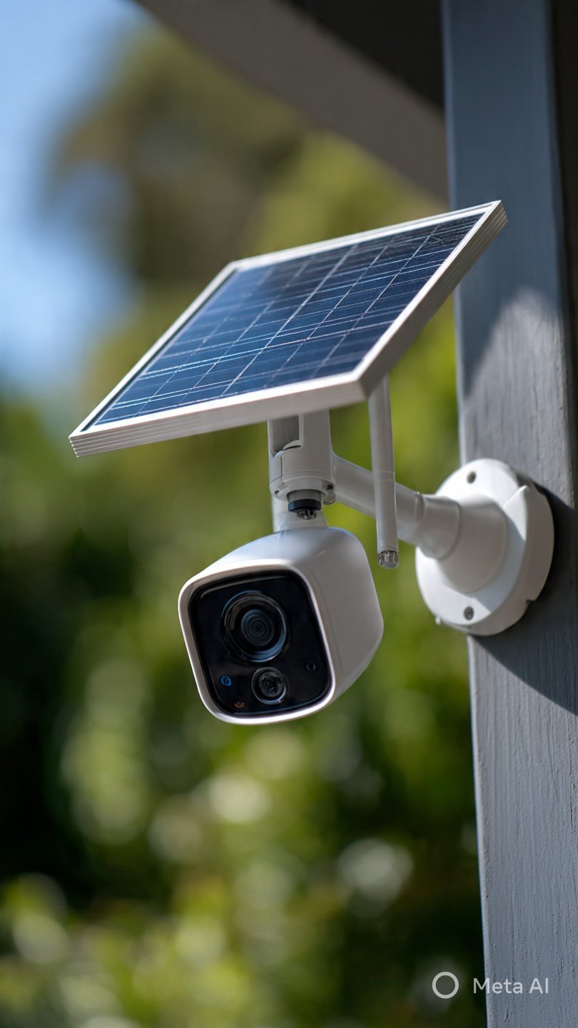 4G LTE Solar Security Camera Outdoor