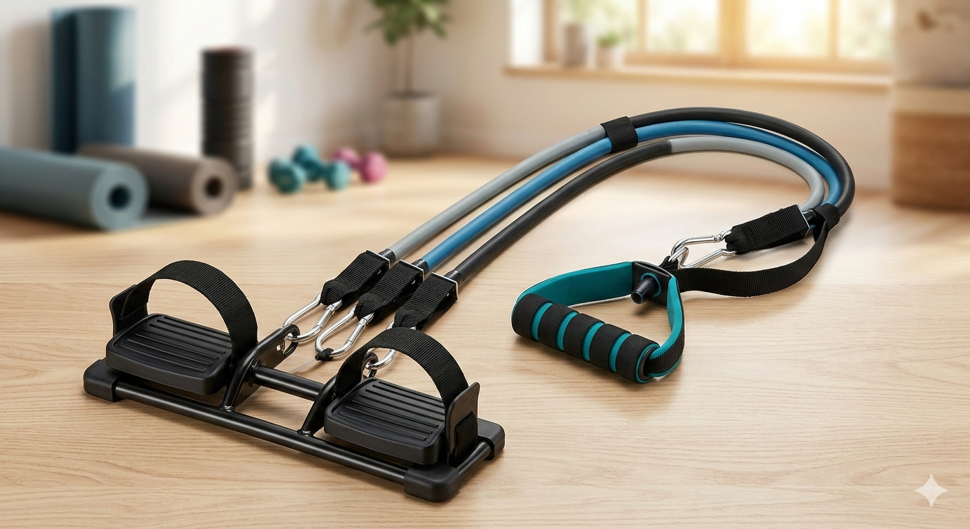 3 in 1 Adjustable Pedal Resistance Band