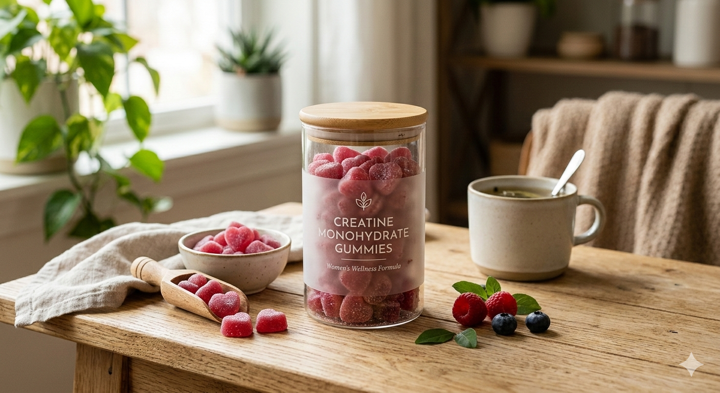 Creatine Monohydrate Gummies for Women