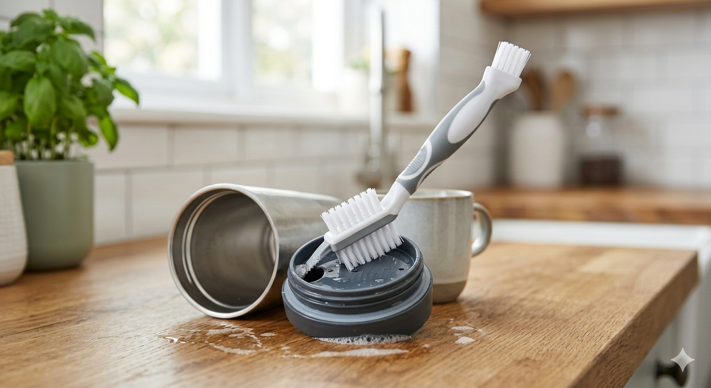Cup Lid Cleaning Brush