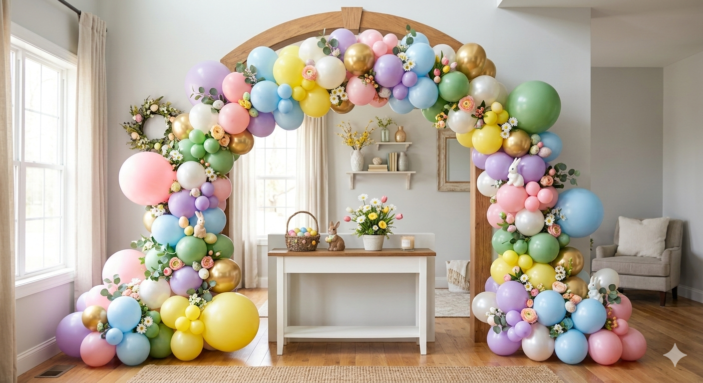 Easter Balloon Arch Garland kit