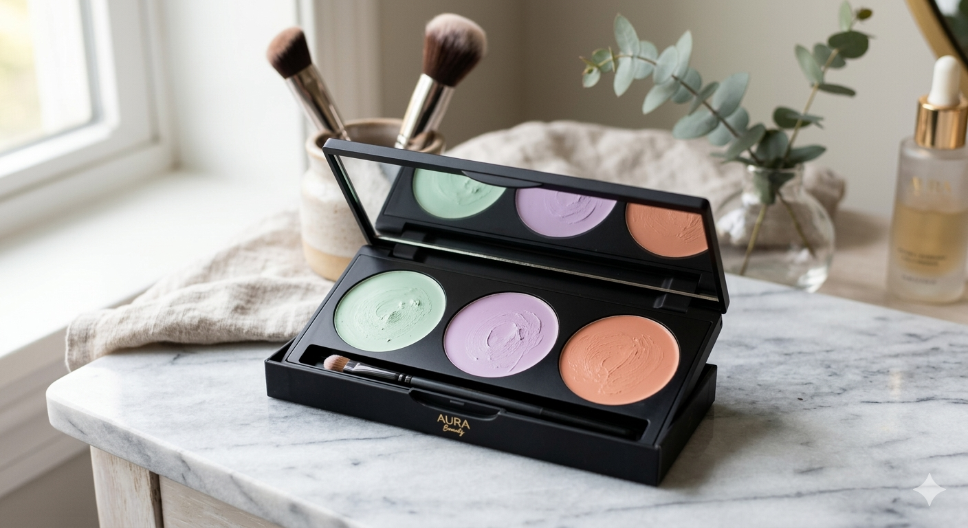 3 in 1 Color Correcting Concealer Palette