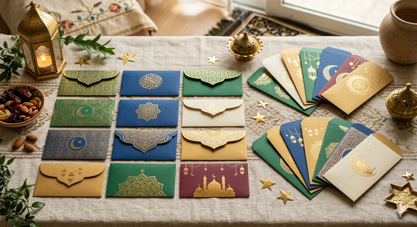 24 Pack Eid Ramadan Money Envelopes