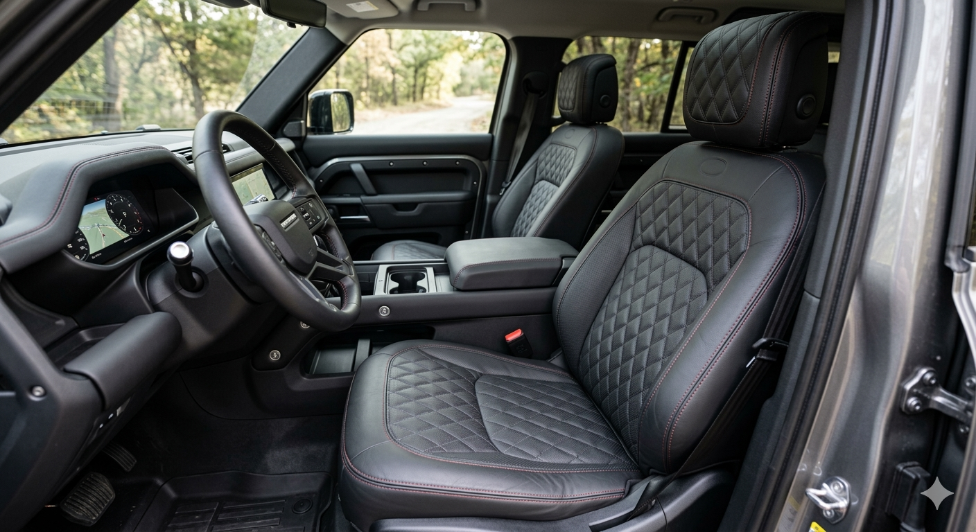 Waterproof Nappa Leather Car Seat Covers