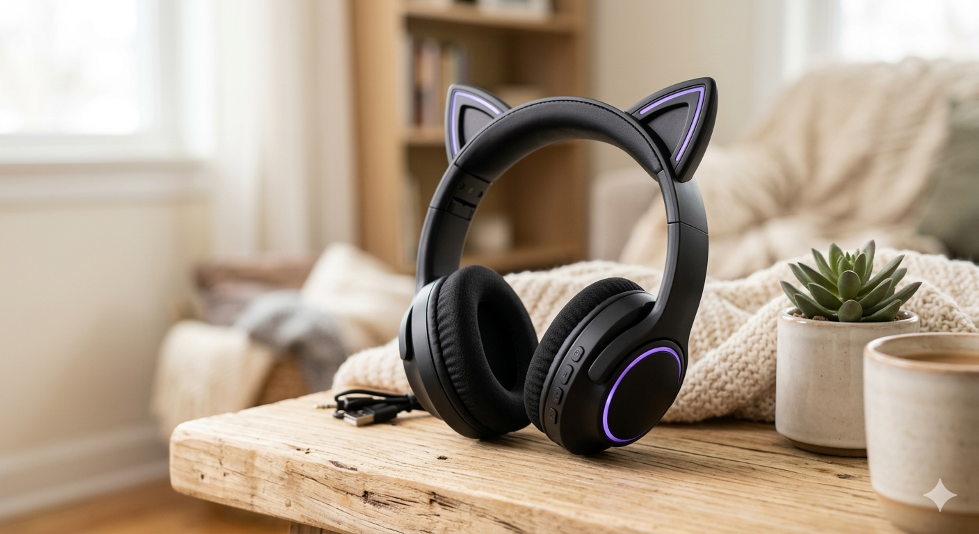 Cat headphones