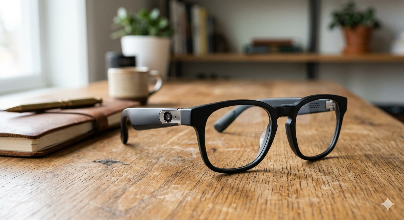Smart Glasses with 4K Camera