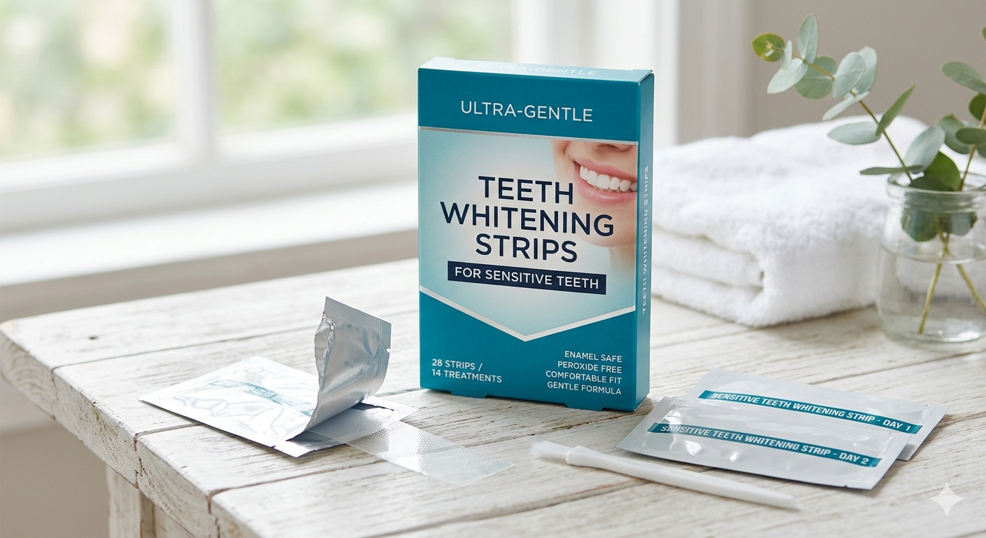 Teeth Whitening Strips for Sensitive Teeth
