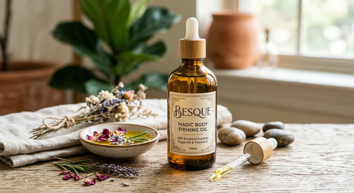 besque magic body firming oil