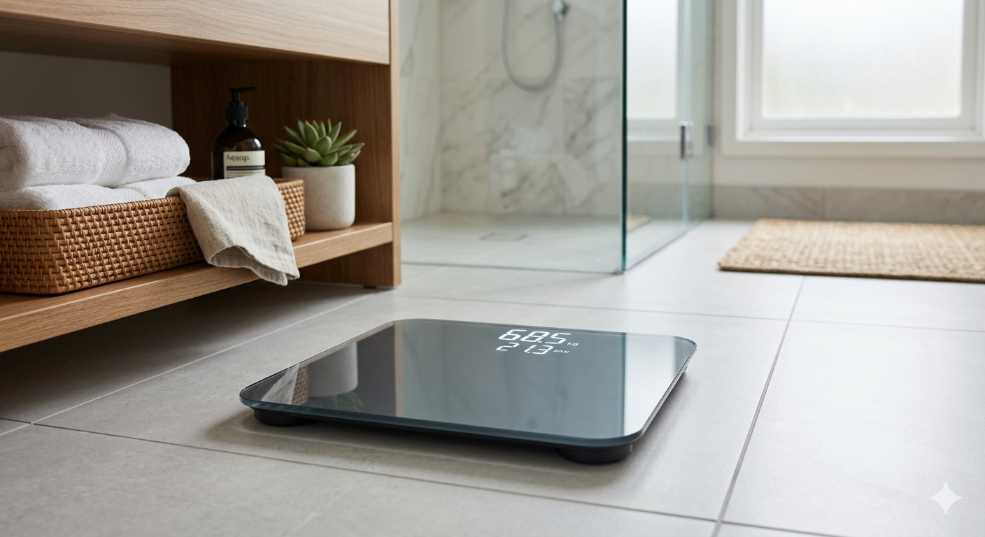 Smart Bathroom Scale for Body Weight and BMI