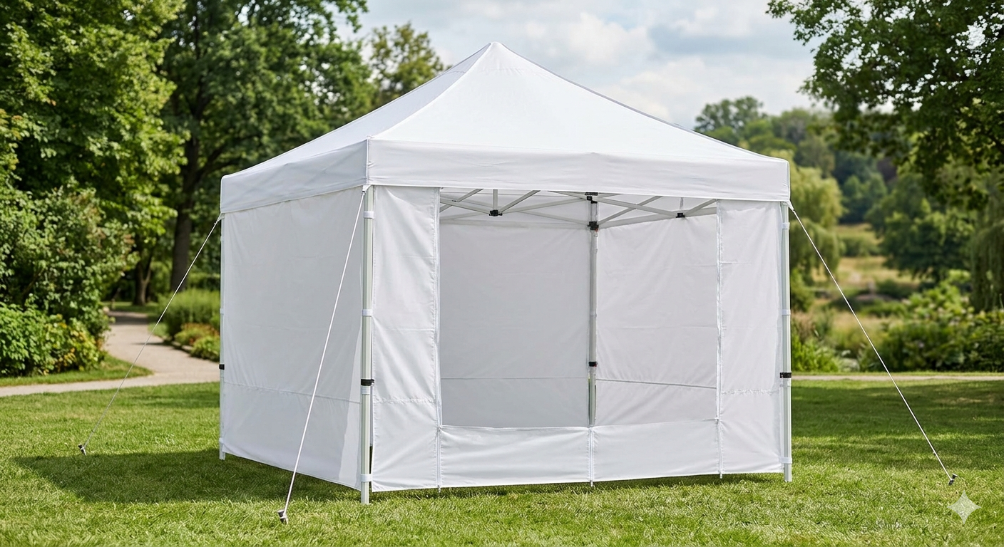 Canopy 10x10 Pop Up Canopy Tent with 4 Sidewalls
