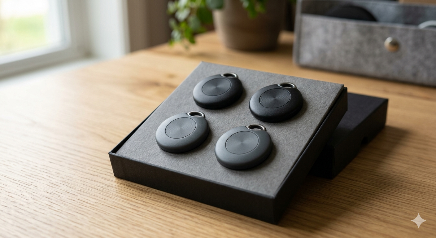 Android Tracker Tags-4 Pack (NOT iOS or HarmonyOS)