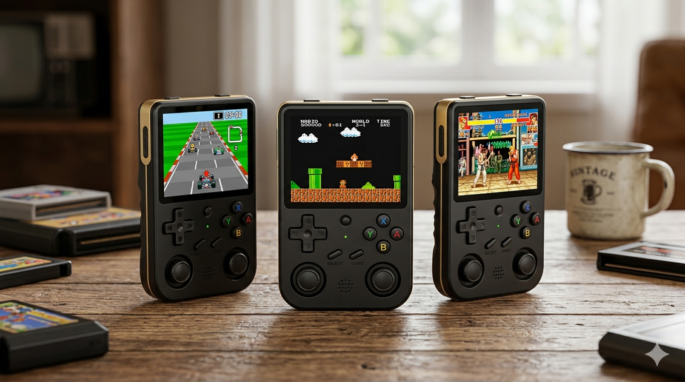 RG52MINI Retro Handheld Game Console