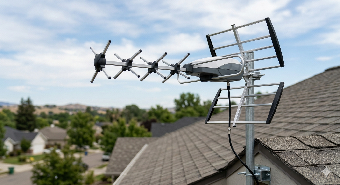 TV Antenna, 2026 Long Range Strongest Digital HD TV Smart TV
