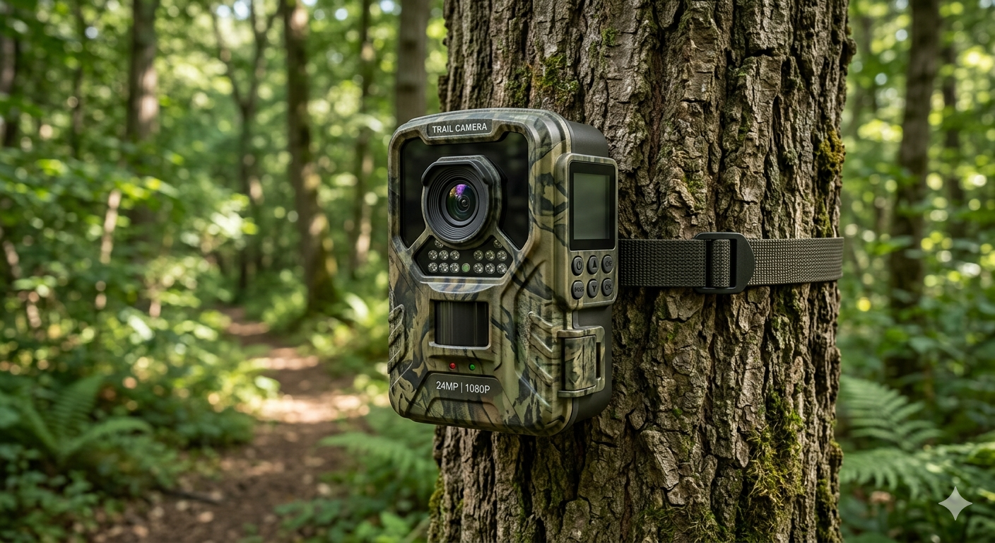 24MP Trail Game Camera 1080P Video