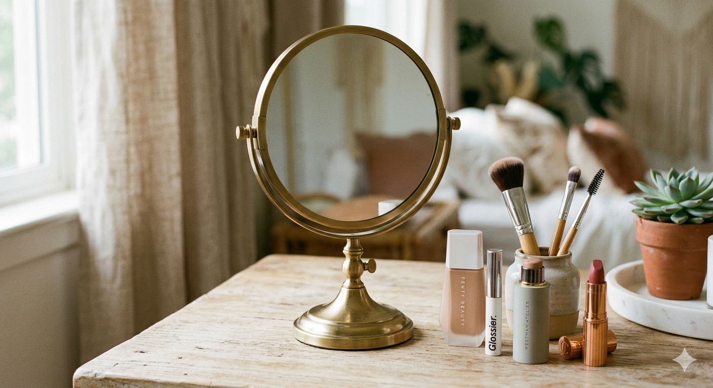 Small Makeup Mirror