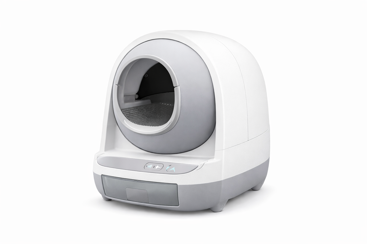 Self cleaning litter box