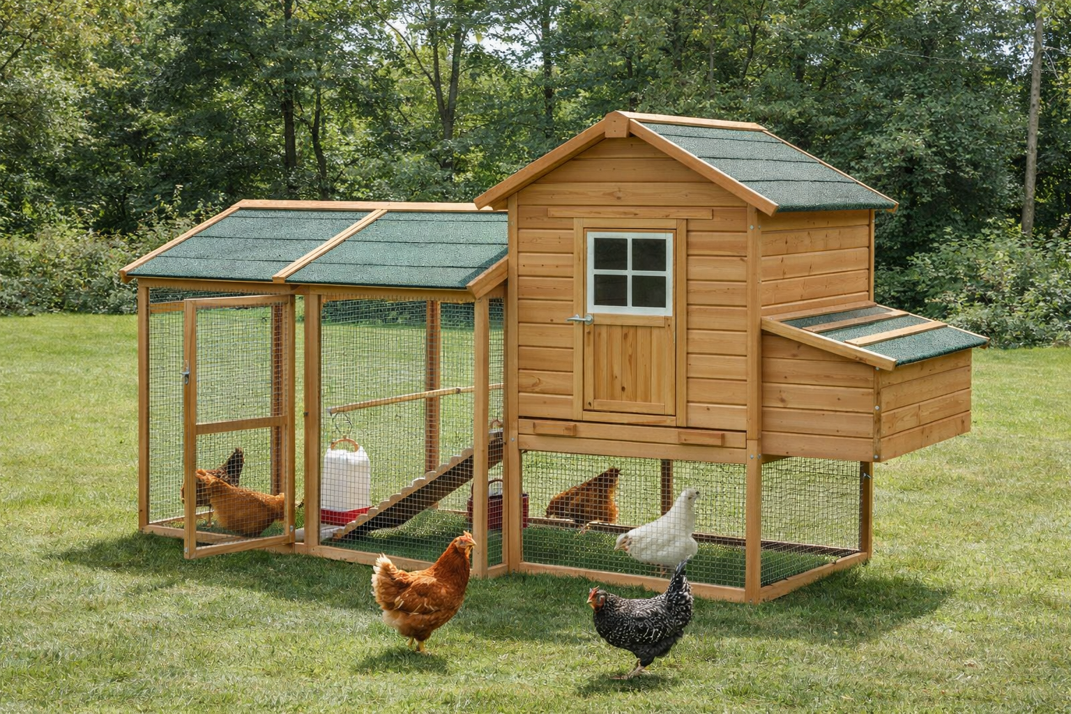 Outdoor chicken cage