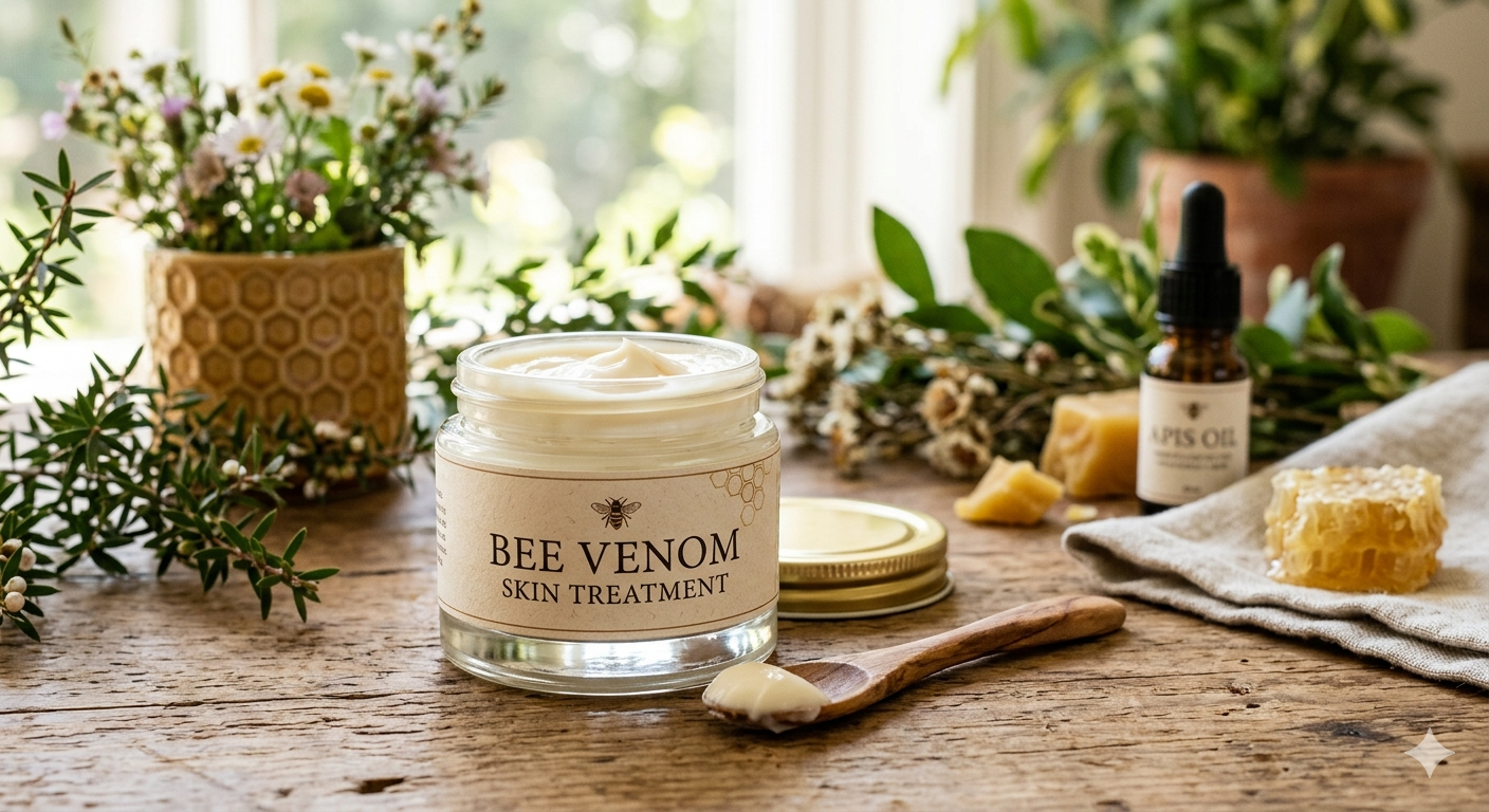 bee venom skin treatment cream