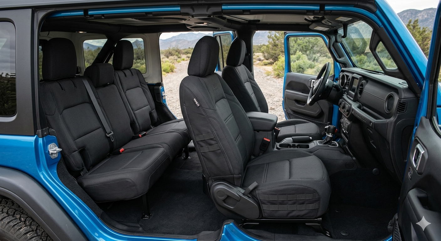 Seat Covers 4 Door for Jeep Wrangler