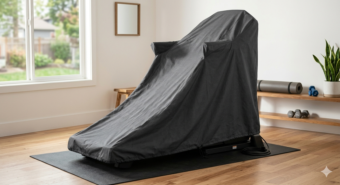 Cover for treadmills for walking