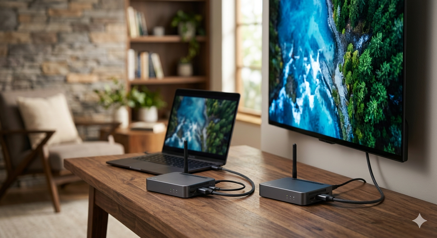 New-Gen Wireless HDMI Transmitter and Receiver