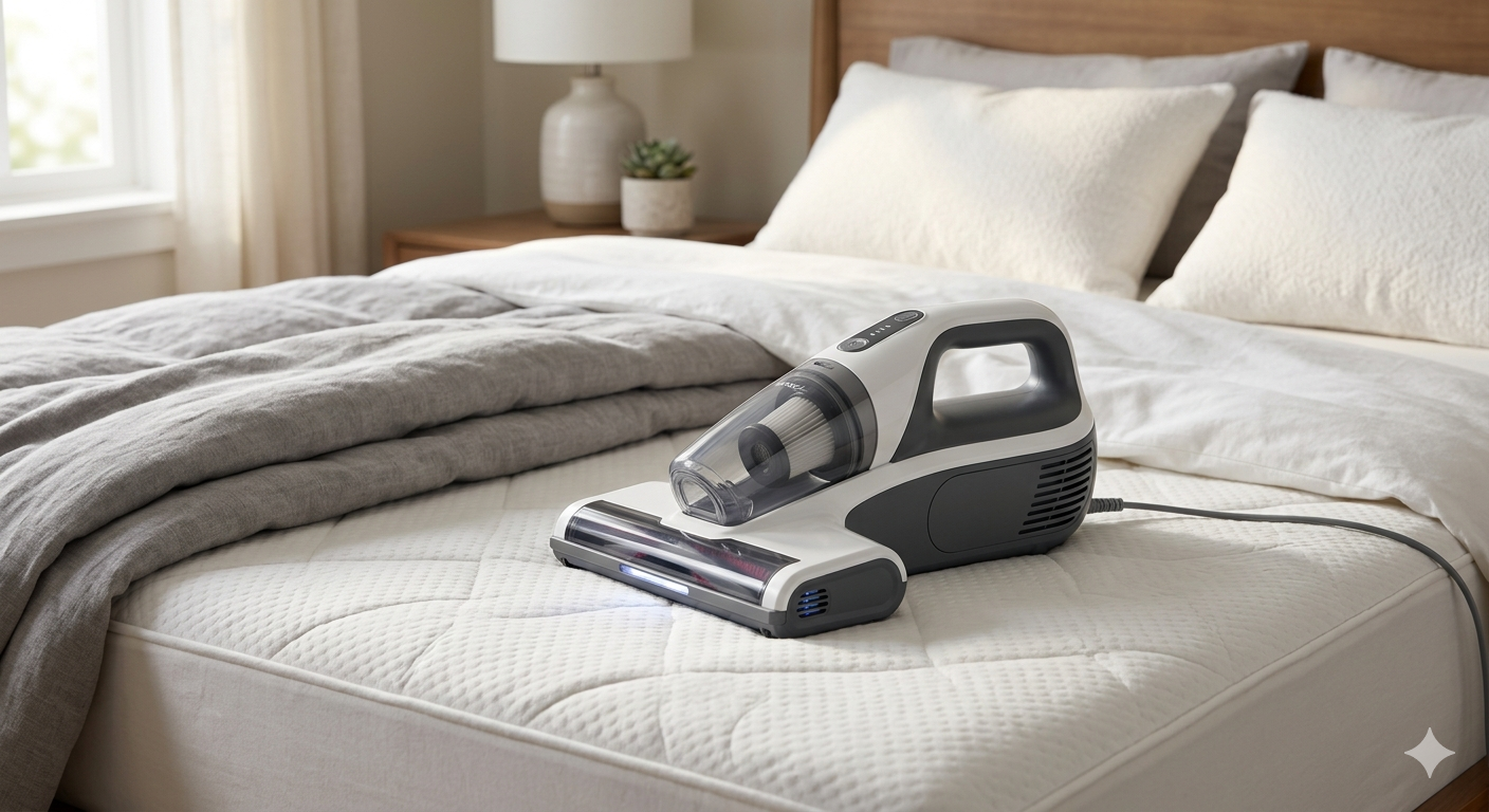 Bed Cleaner, Mattress Vacuum Cleaner with 36000RPM/Min