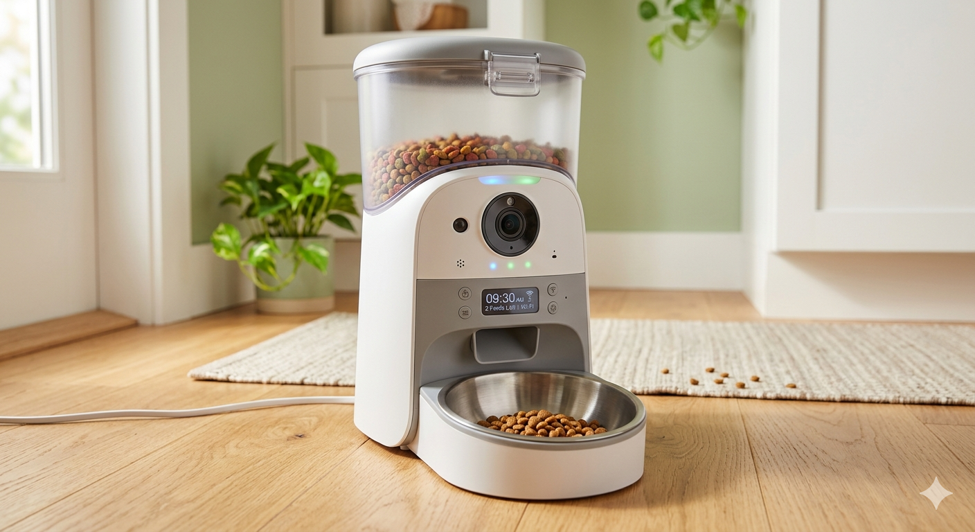 Automatic Cat Feeder with Camera