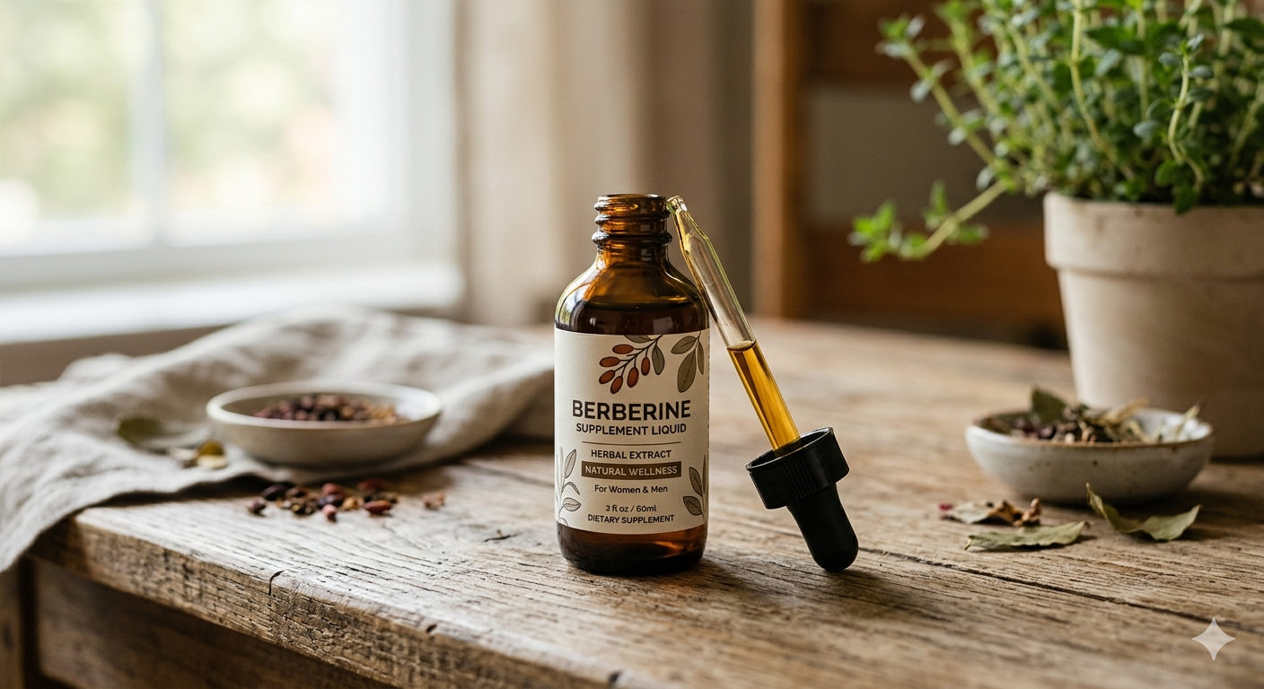 Berberine Supplement Liquid for Women & Men