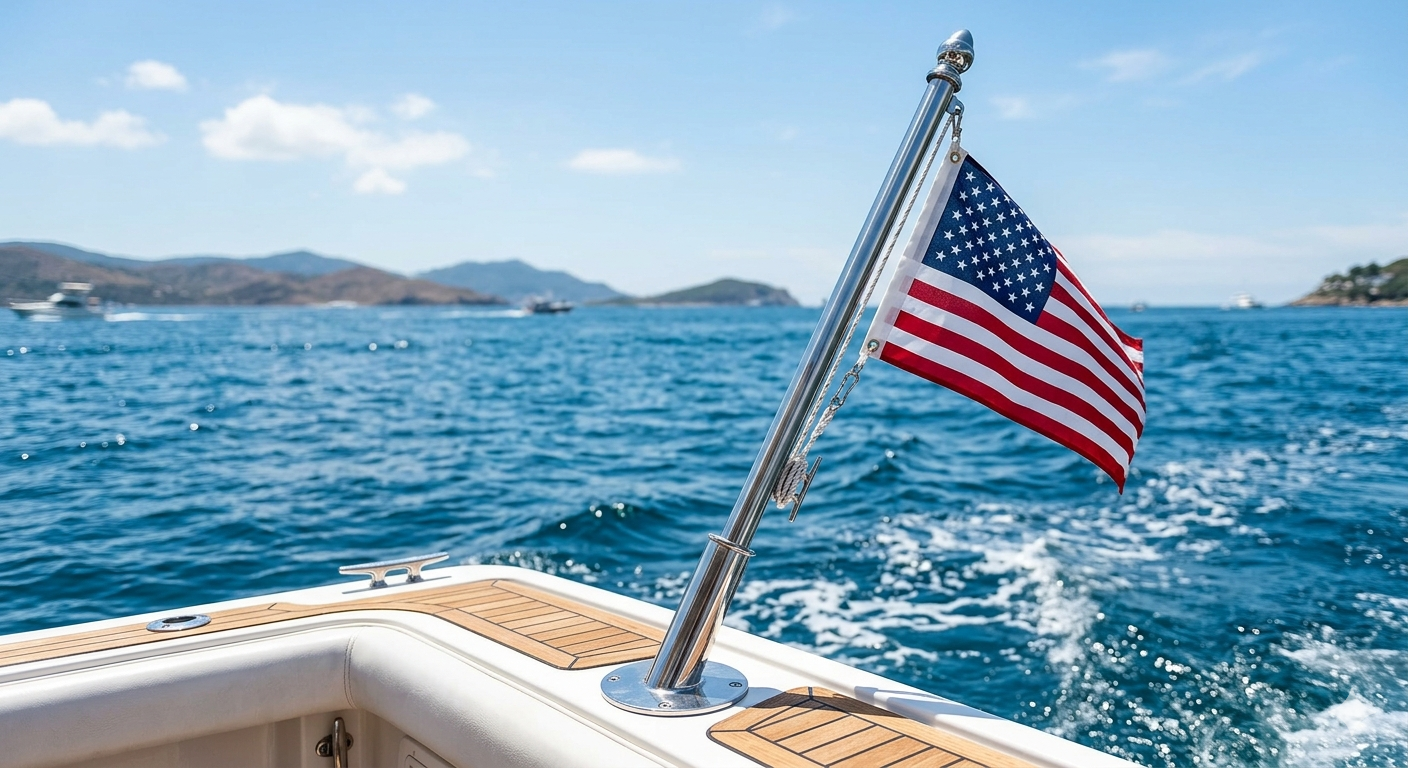 Boat Flag Pole