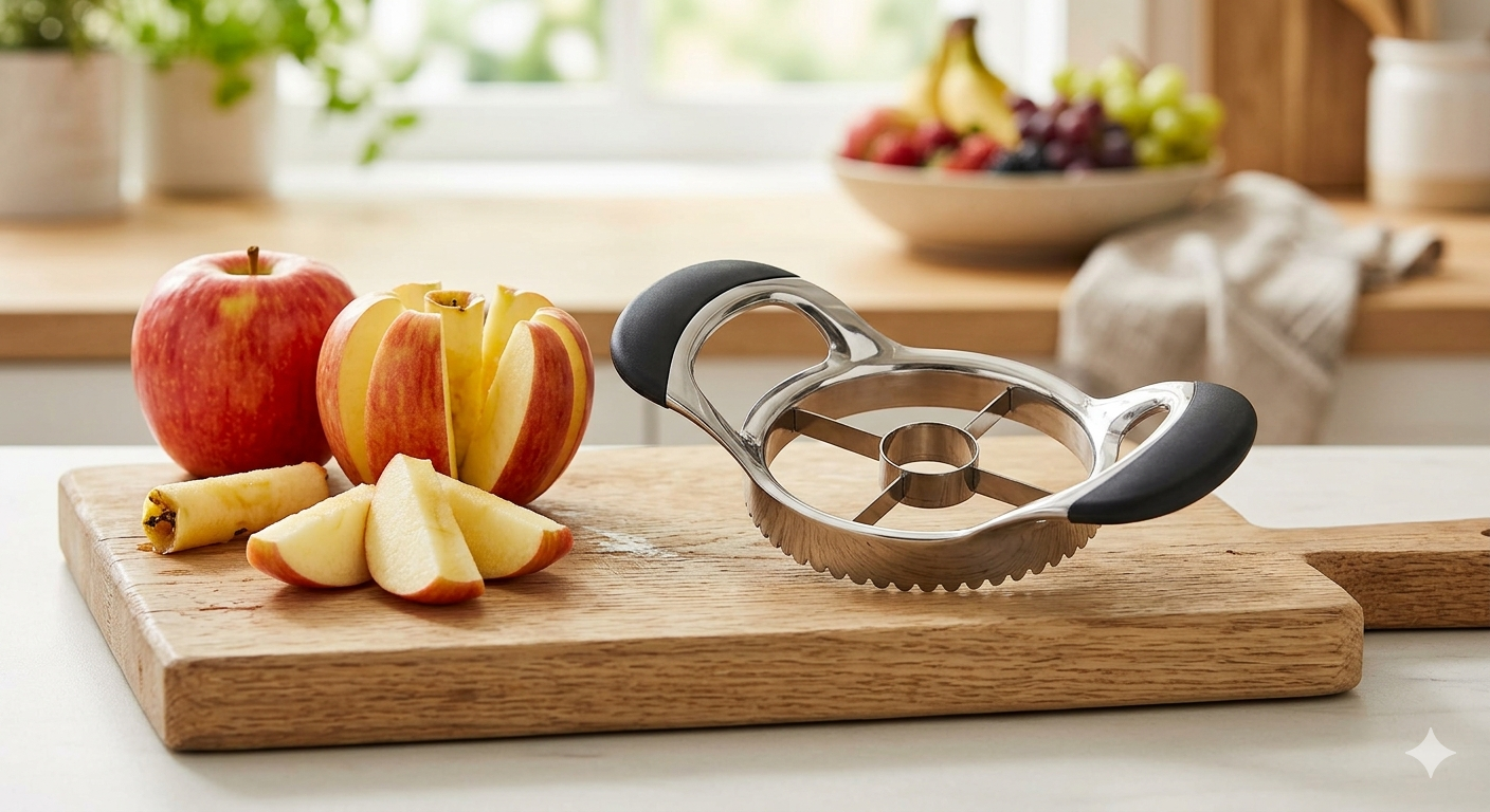 2 In 1 Stainless Steel Fruit Cutter