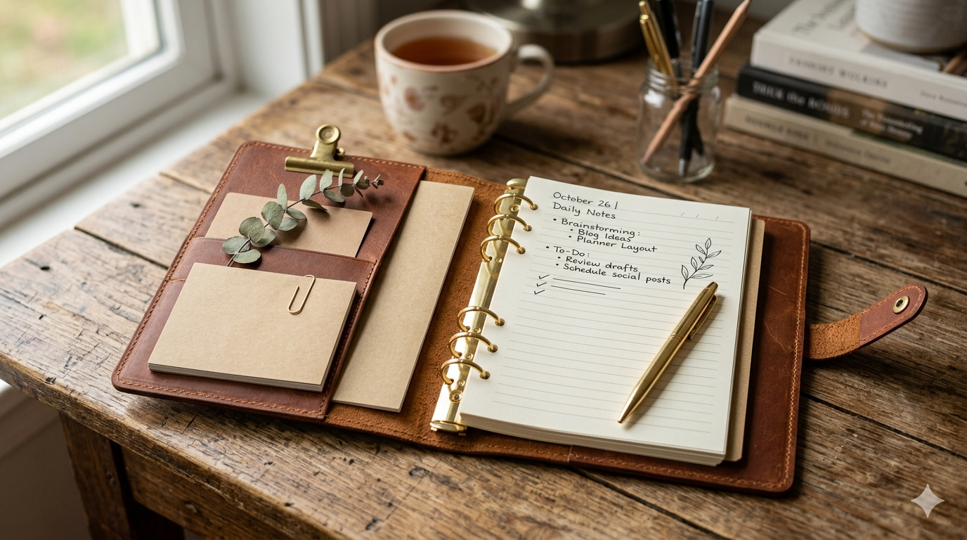 a5 binder diary