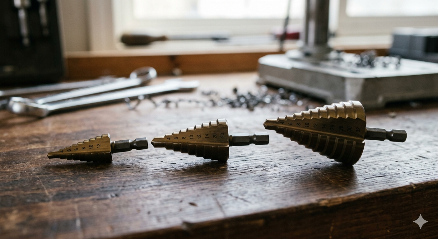 3PCS M35 step drill bit set