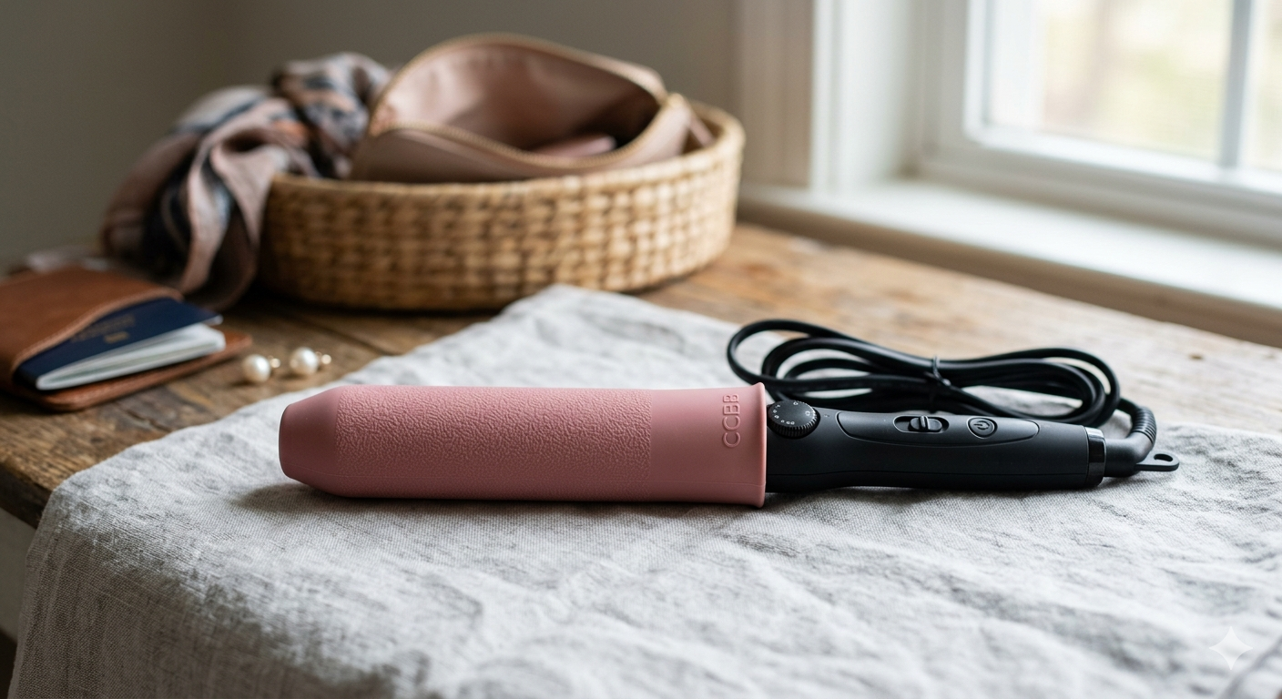 Silicone Sleeve for Travel Curling Iron CCBB