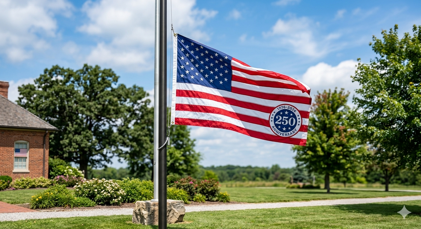 250 Anniversary USA Flag 3x5 Outdoor American Flag