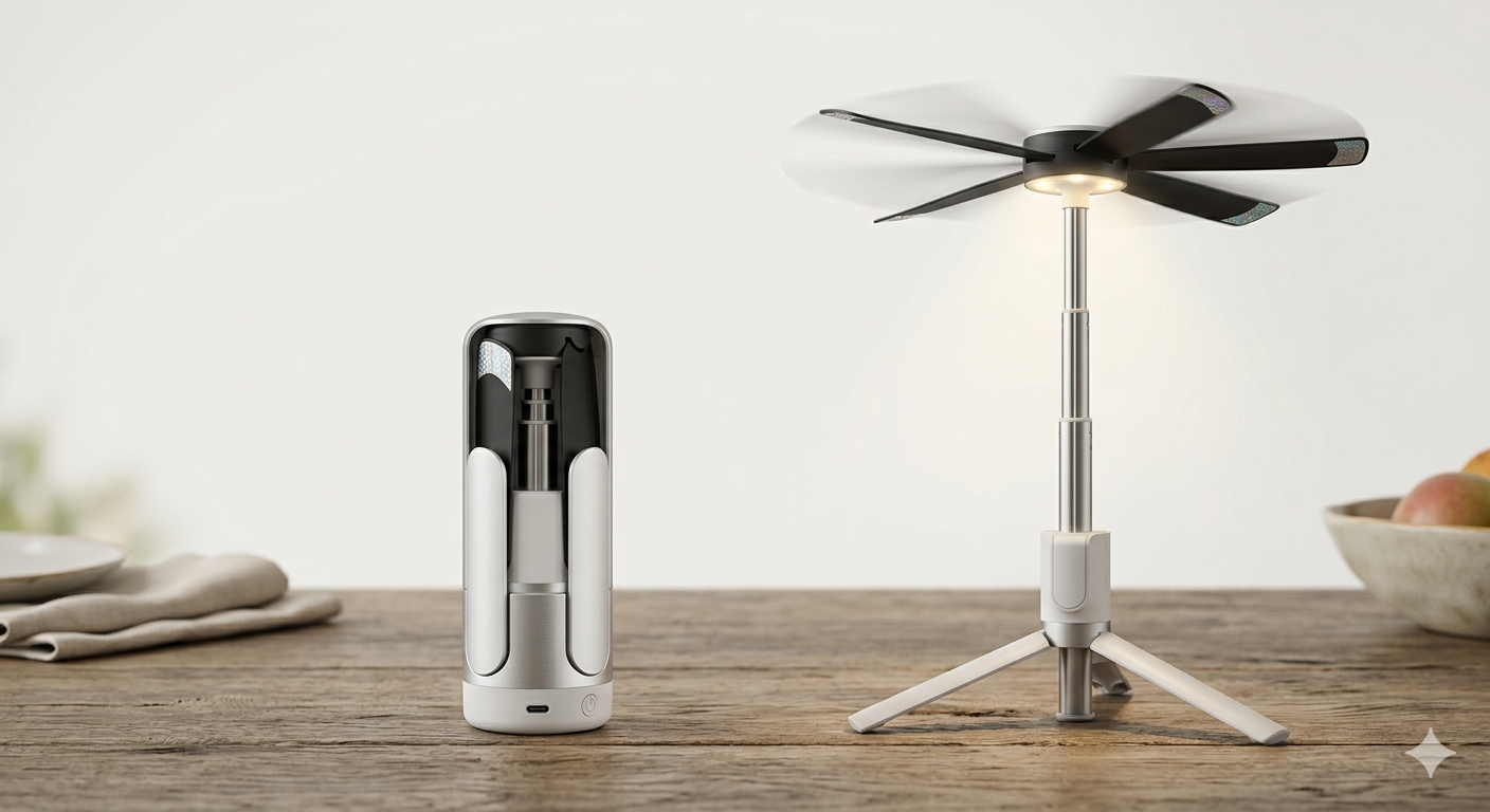 Foldable & Expandable Fly Fan