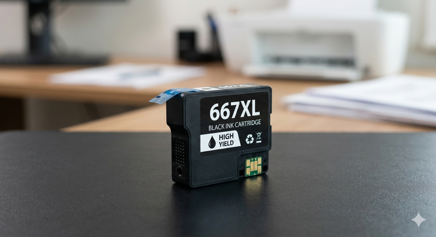 667XL Black Ink Cartridge