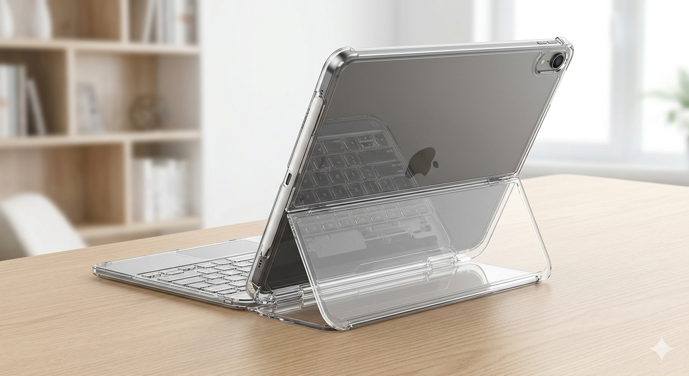 Clear Keyboard Case for iPad