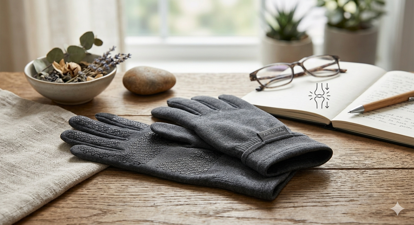 Compression Arthritis Gloves with 23% LYCRA for Pain