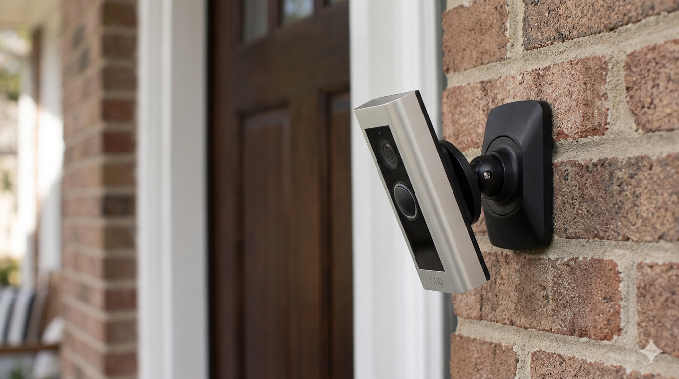 Ring Wired Doorbell Pro adjustable mount