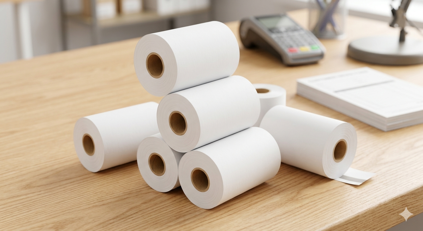 3 1/8 x 230 Thermal Paper Receipt Rolls