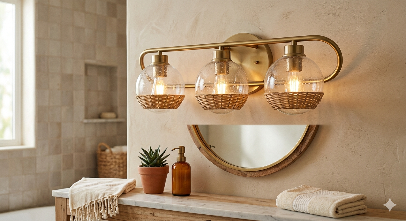 Boho Vanity Light