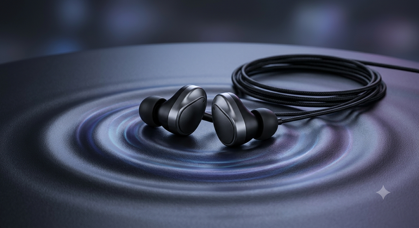 COTOE In‑ear headphones produce low bass